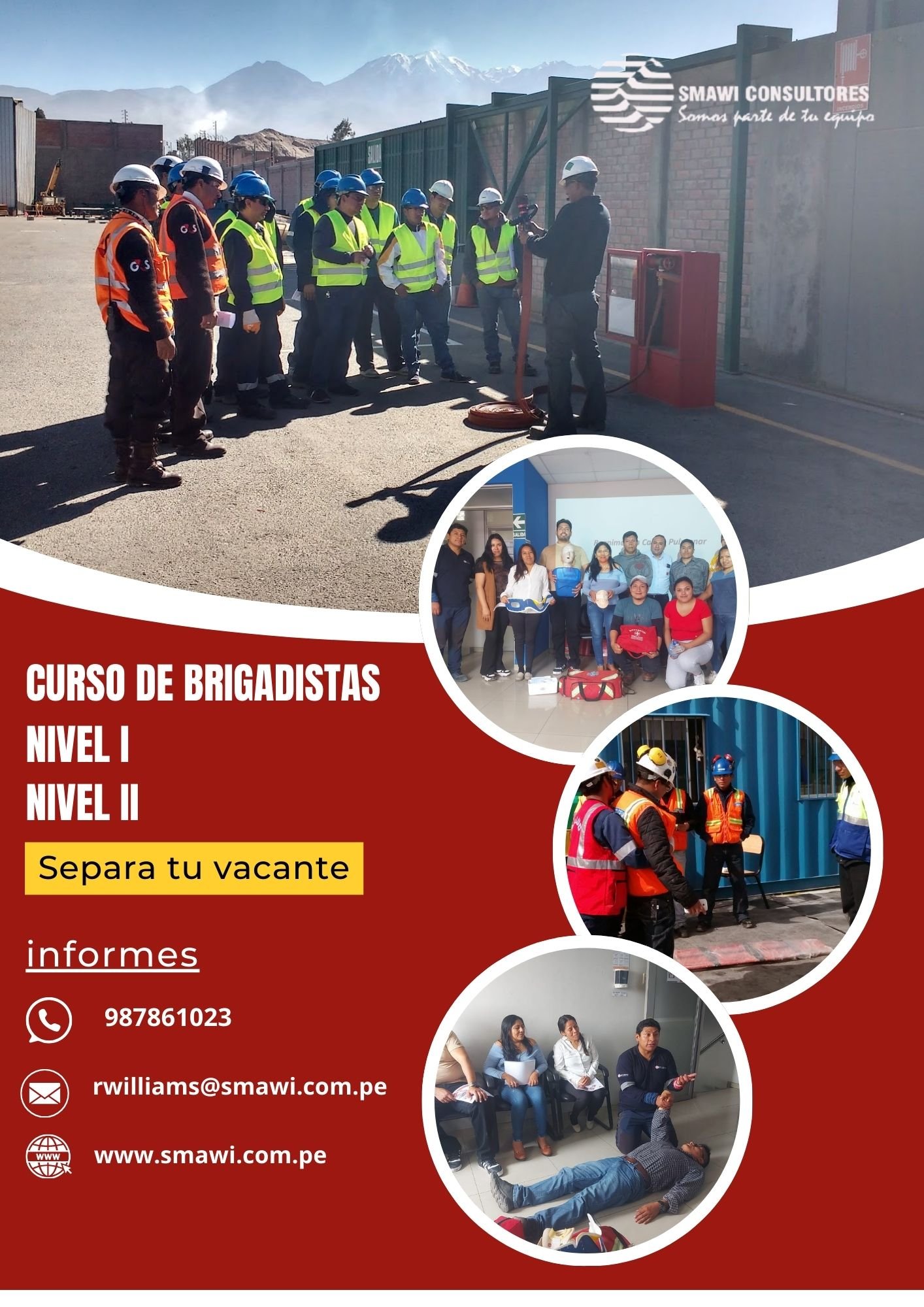 Curso de Brigadistas Nivel I, II