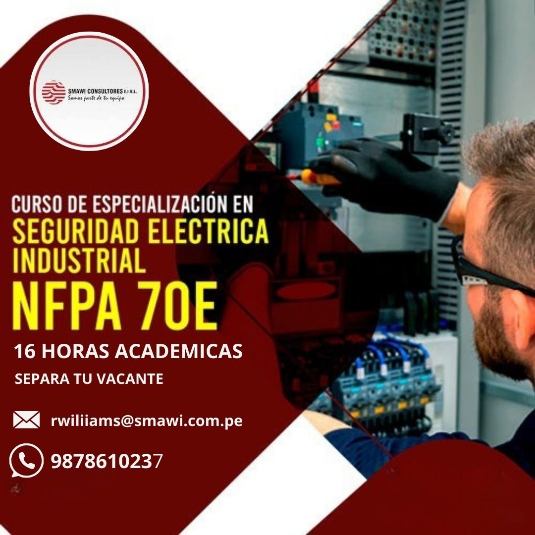 Seguridad Eléctrica Industrial NFPA 70E